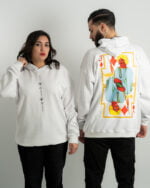 HOODIE NOSTALGIA J-POKY WHITE
