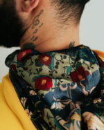 HOODIE VELLUTO YELLOW
