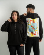 HOODIE NOSTALGIA J-POKY BLACK